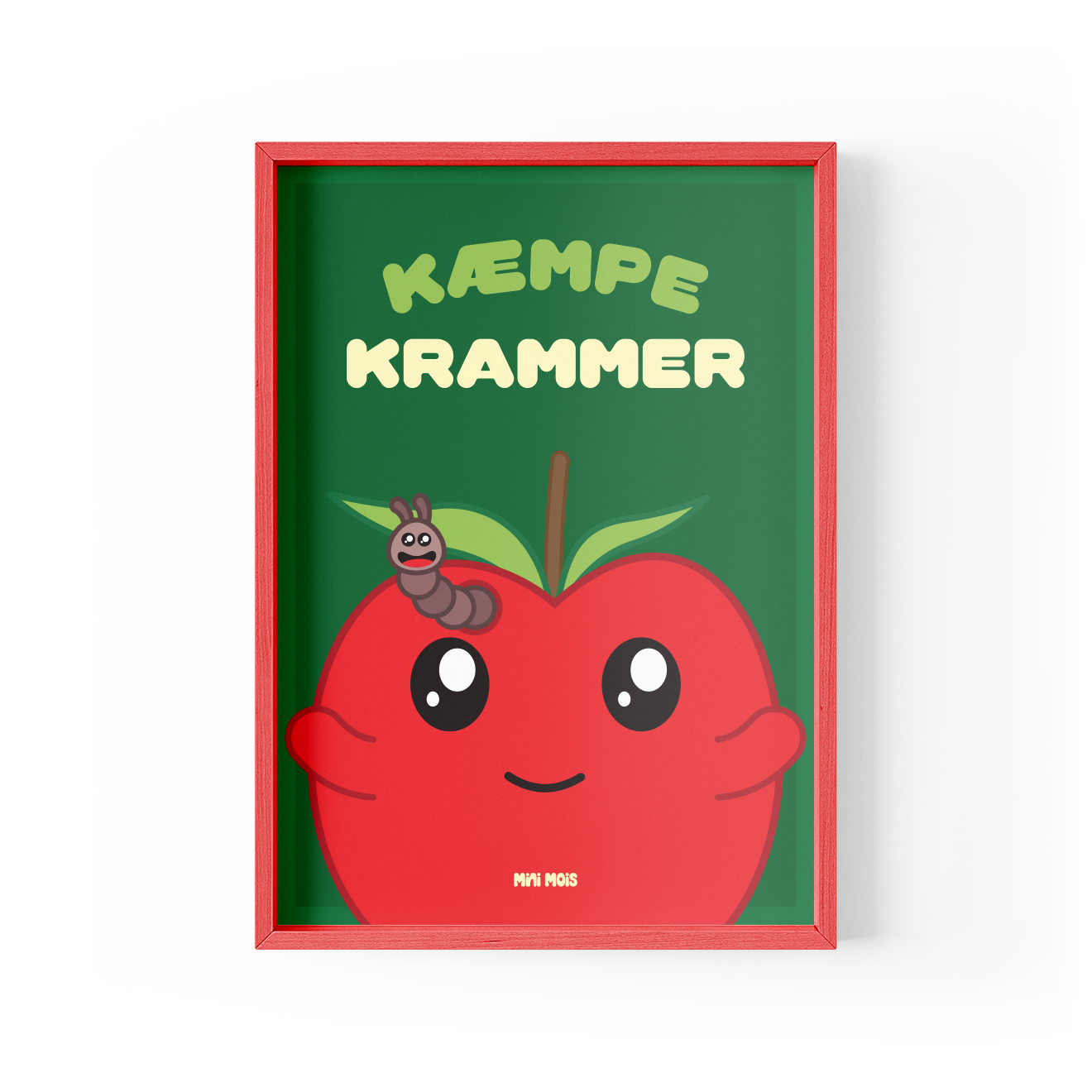 Æble Krammer Plakat